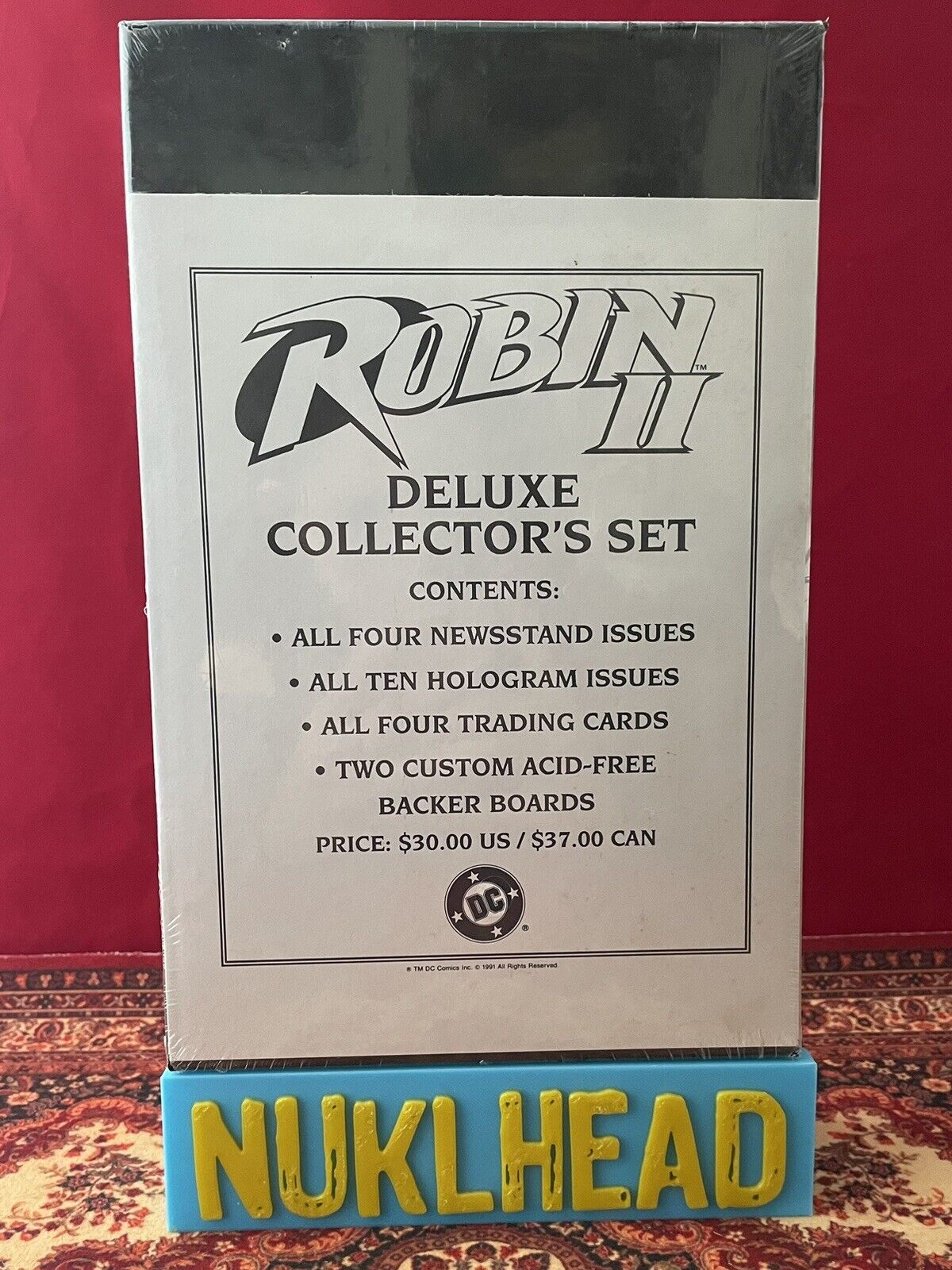 Robin II Deluxe Collectors Set 1991 DC Comics Factory Sealed Unopened