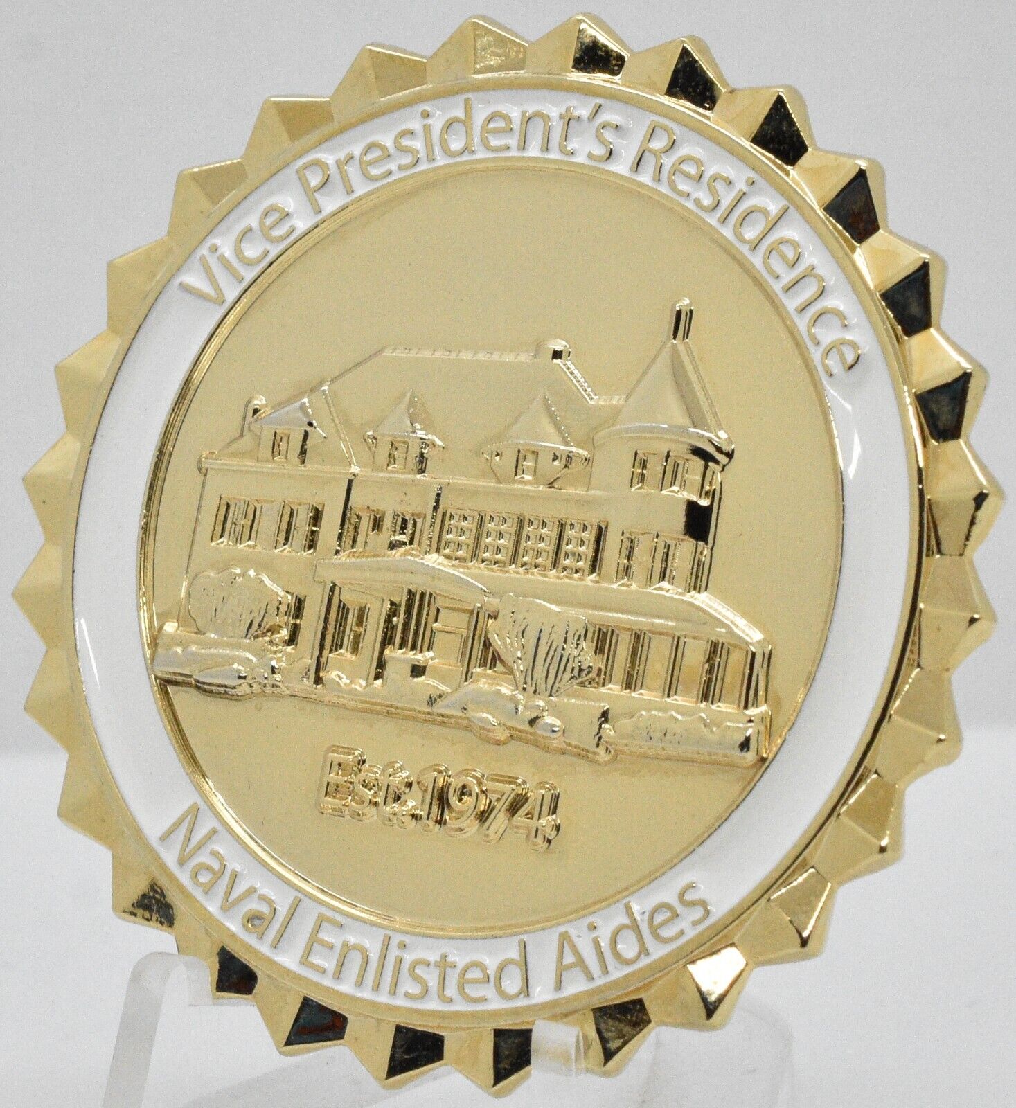 Vice President's Residence Naval Enlisted Aides Challenge Coin