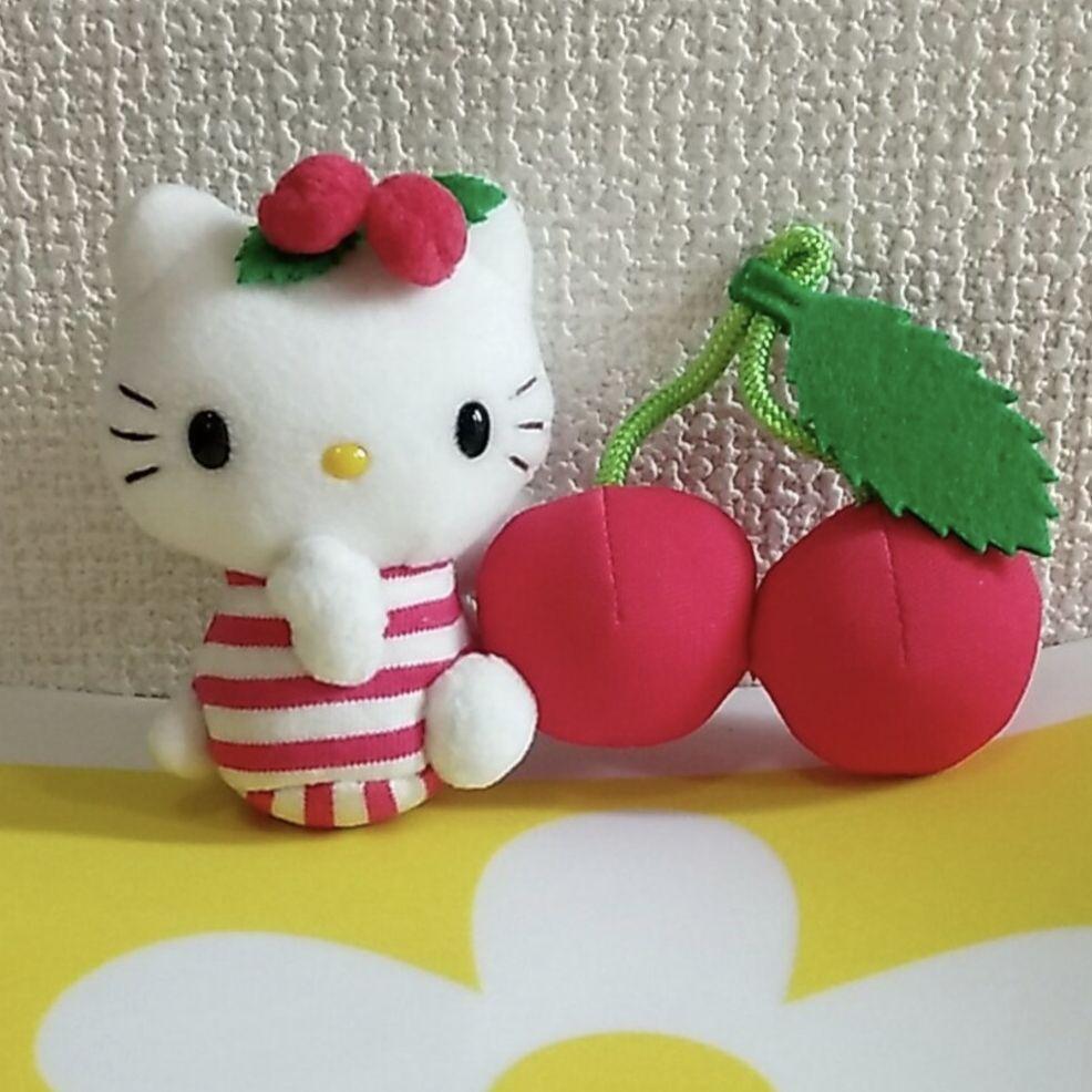 Mr./Ms. Hello Kitty Local Kitty Cherry Plush Mascot