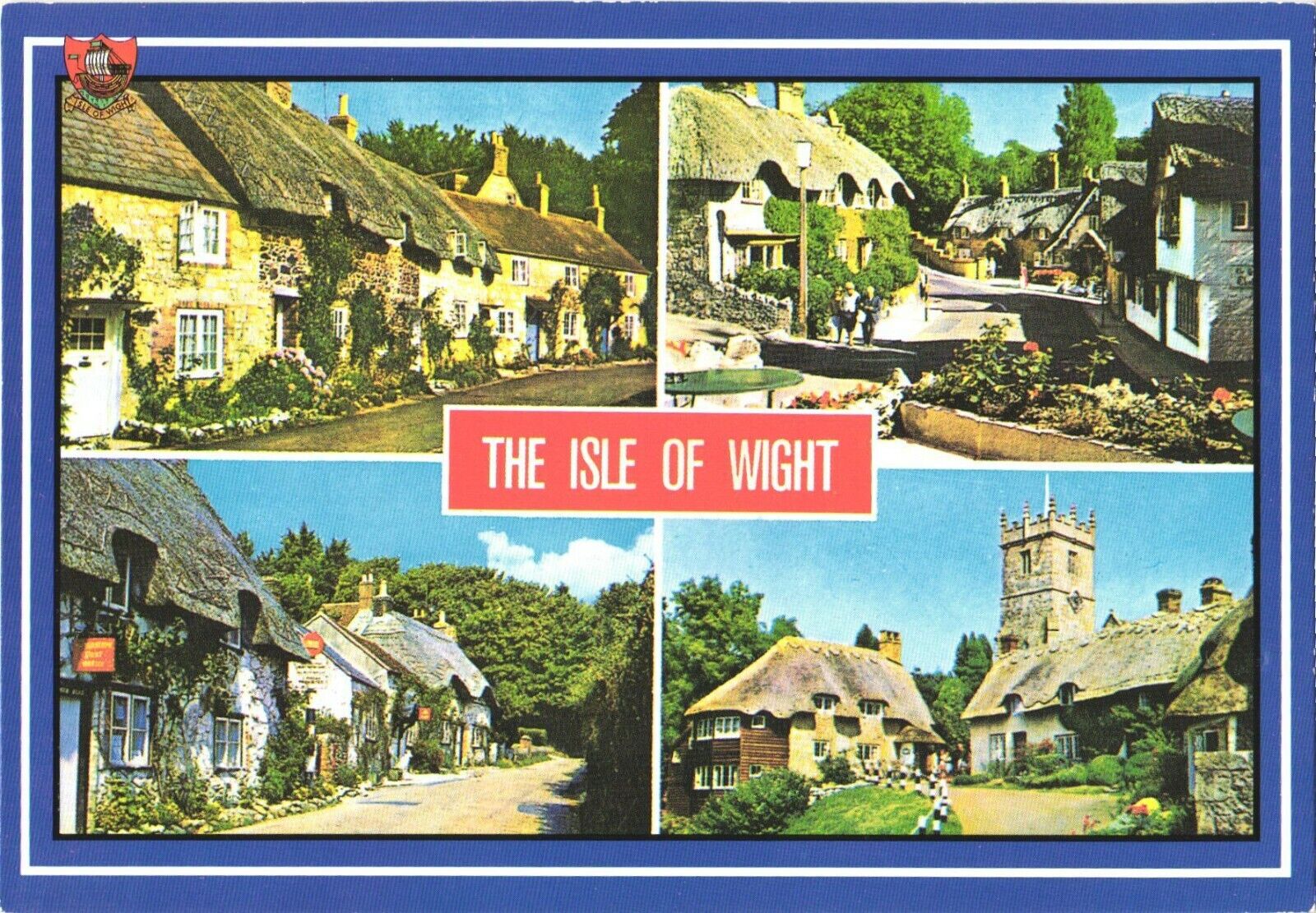 Calbourne Wilkin Street, Old Village Shanklin, Isle of Wight, England Postcard