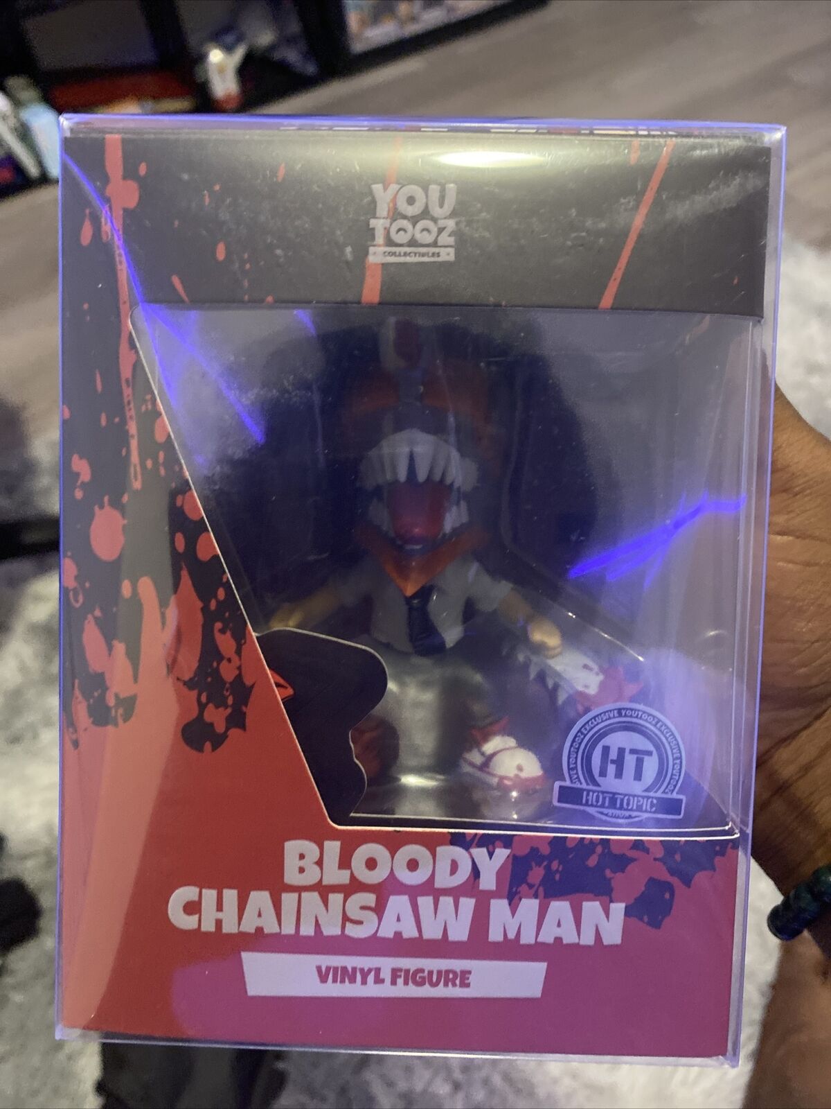 Youtooz Chainsaw Man Denji (Blood Splatter) Hot Topic Exclusive