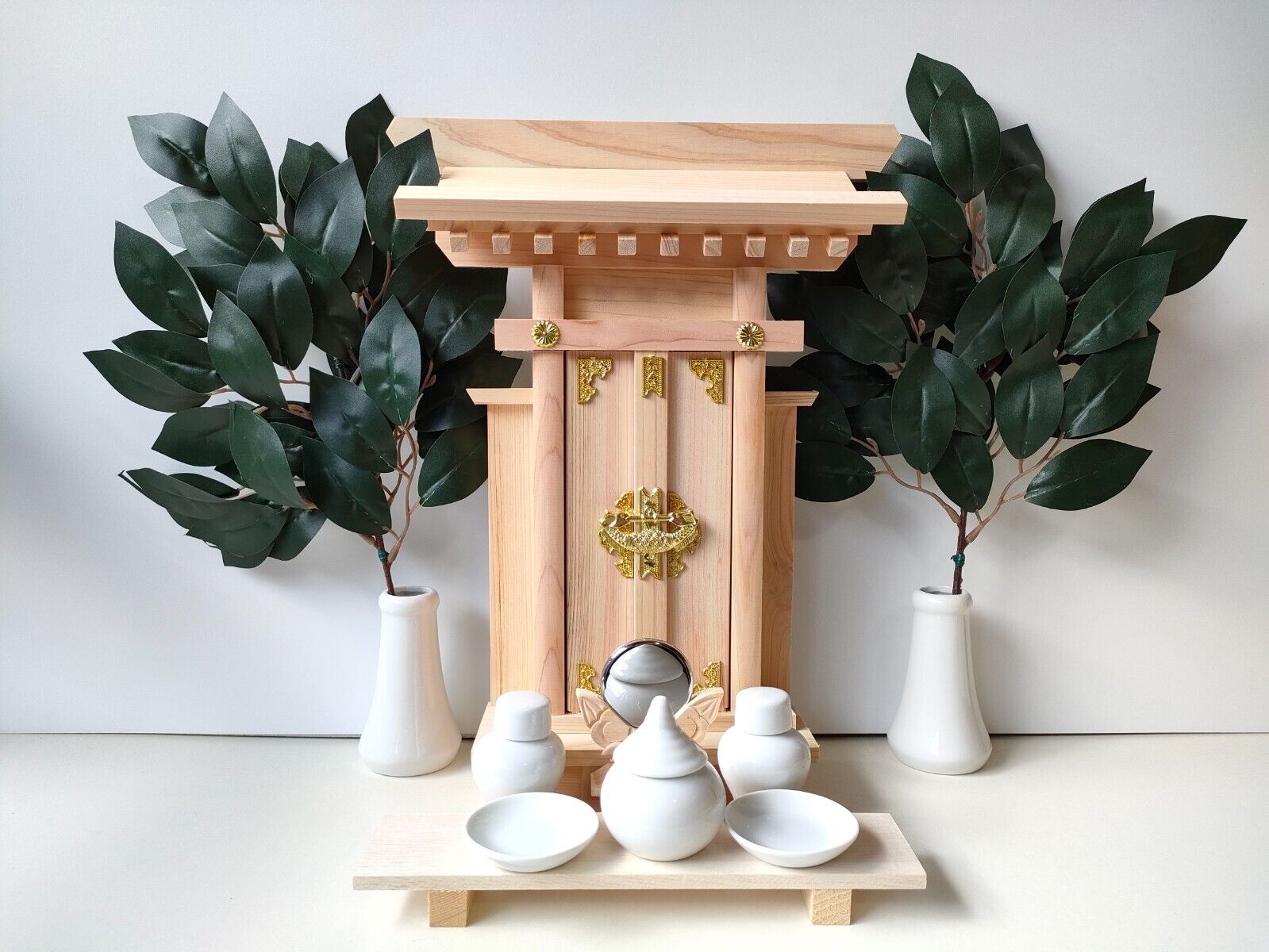 Japanese home KAMIDANA household Shinto altar shelf miniature shrine ornament