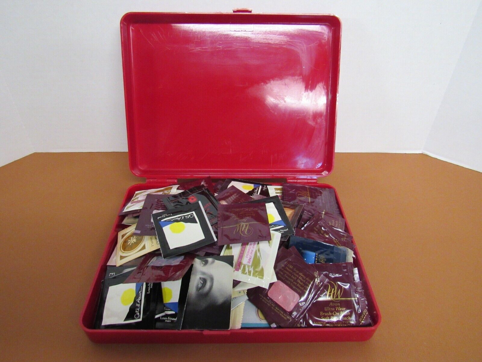 Vintage Avon Color Sampler Box Full of Old Stock