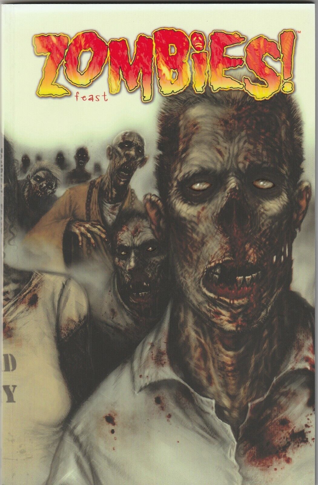 IDW tpb Zombies Feast  - 2007 first printing - retail 19.99, McCarthy /Bolton