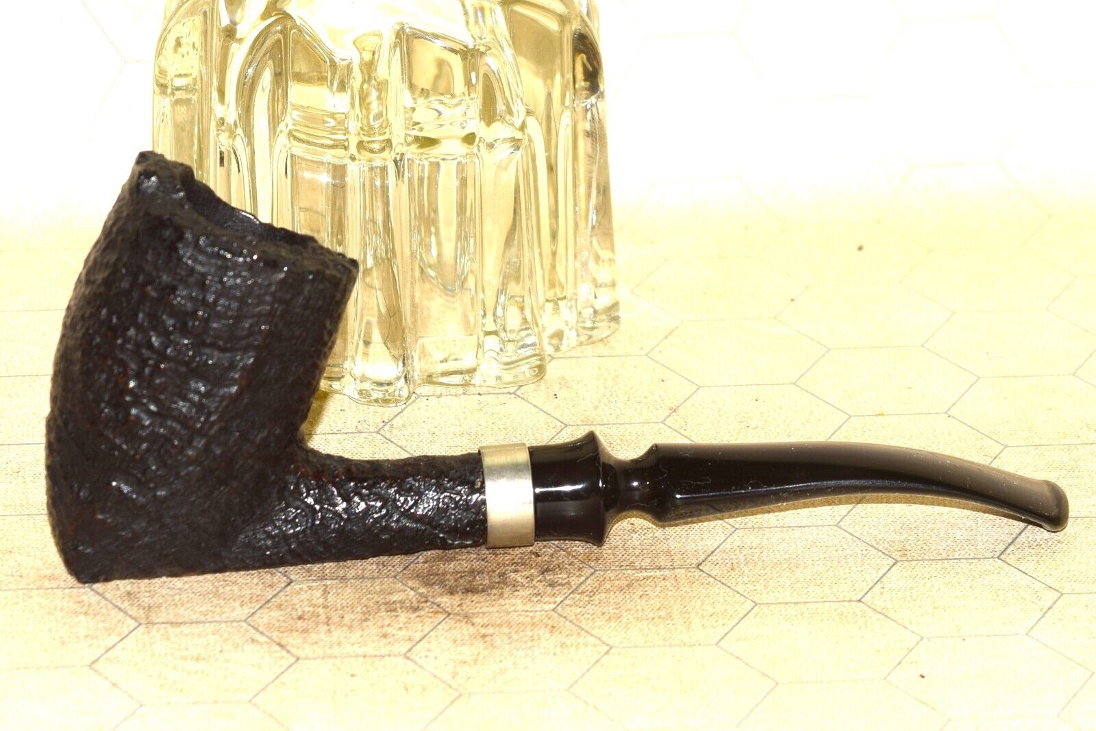 CELIUS ROOT PAWN 15 DENMARK Sitter Tobacco Pipe #B036