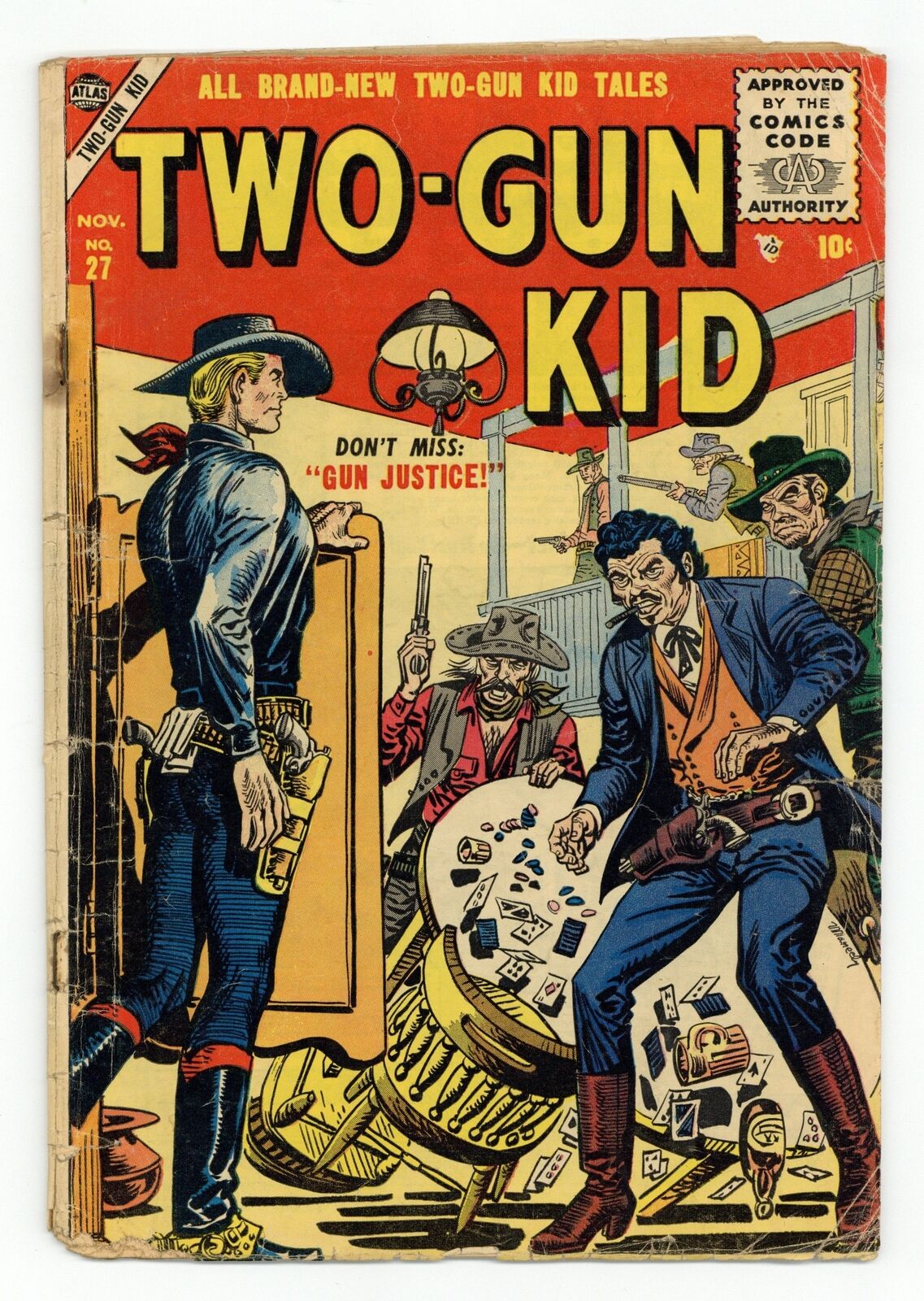 Two-Gun Kid #27 GD 2.0 1955