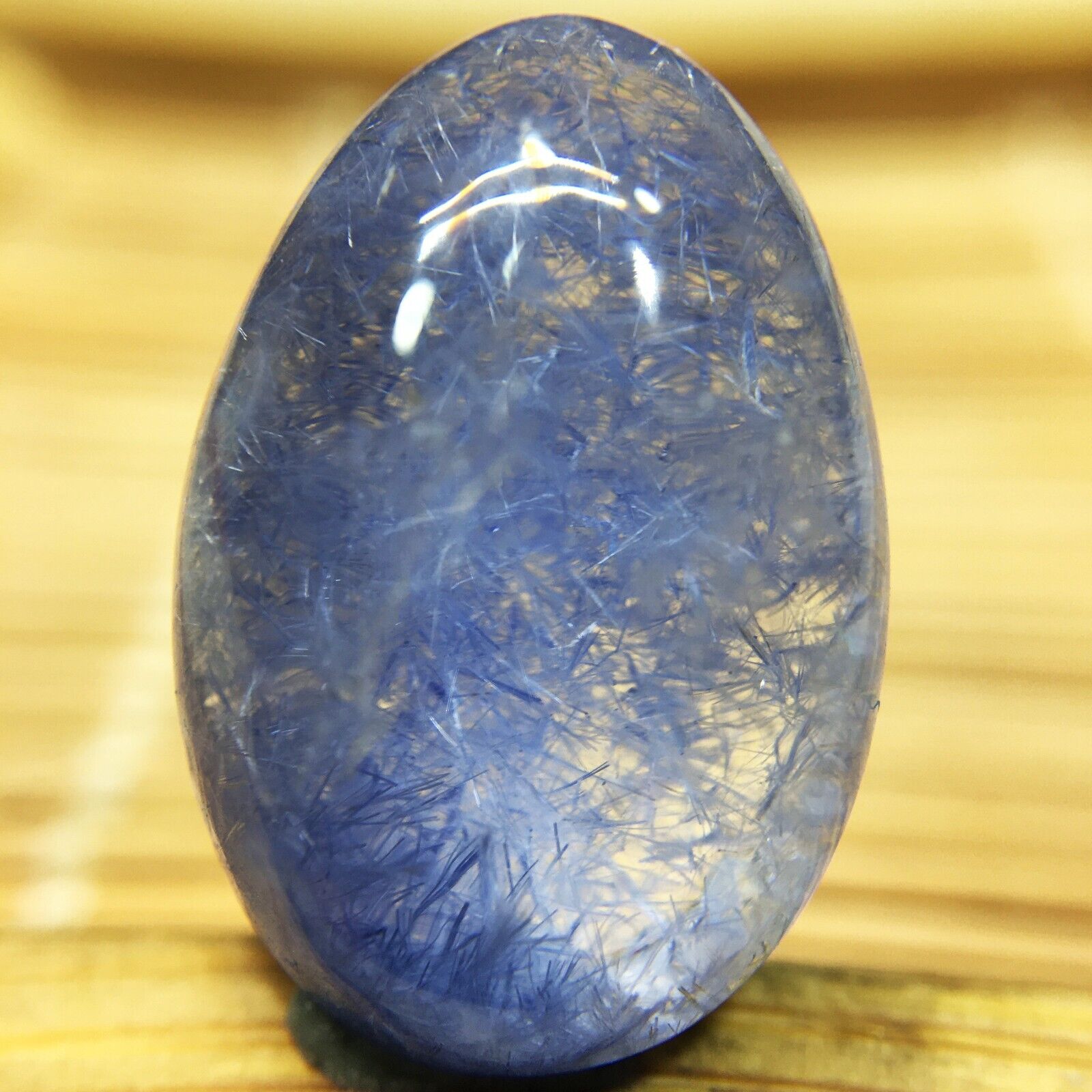 11.6Ct Very Rare NATURAL Beautiful Blue Dumortierite Quartz Crystal Pendant