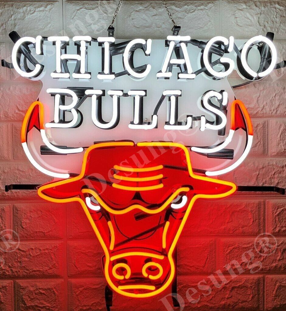 New Chicago Bulls HD ViVid Neon Sign 20