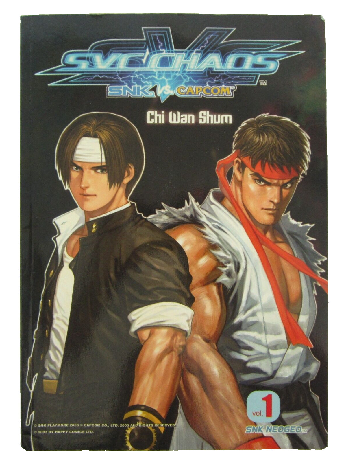 SNK vs Capcom SVC Chaos Chi Wan Shum Vol 1 Trade Paperback 2003 Graphic Novel