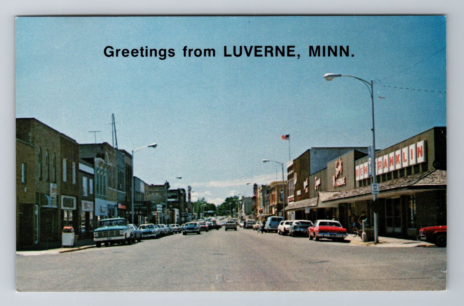 Luverne MN-Minnesota, General Greetings, Antique Vintage Souvenir Postcard