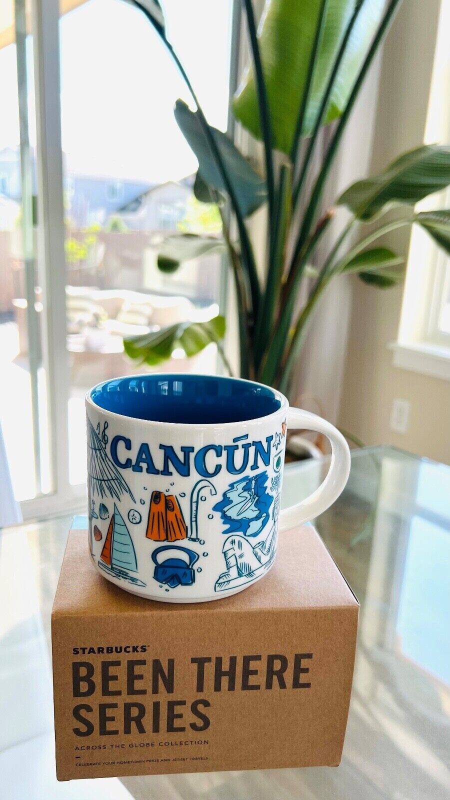 Starbucks Mexico Been There Series Collectible Ceramic Mug Cancun 14oz