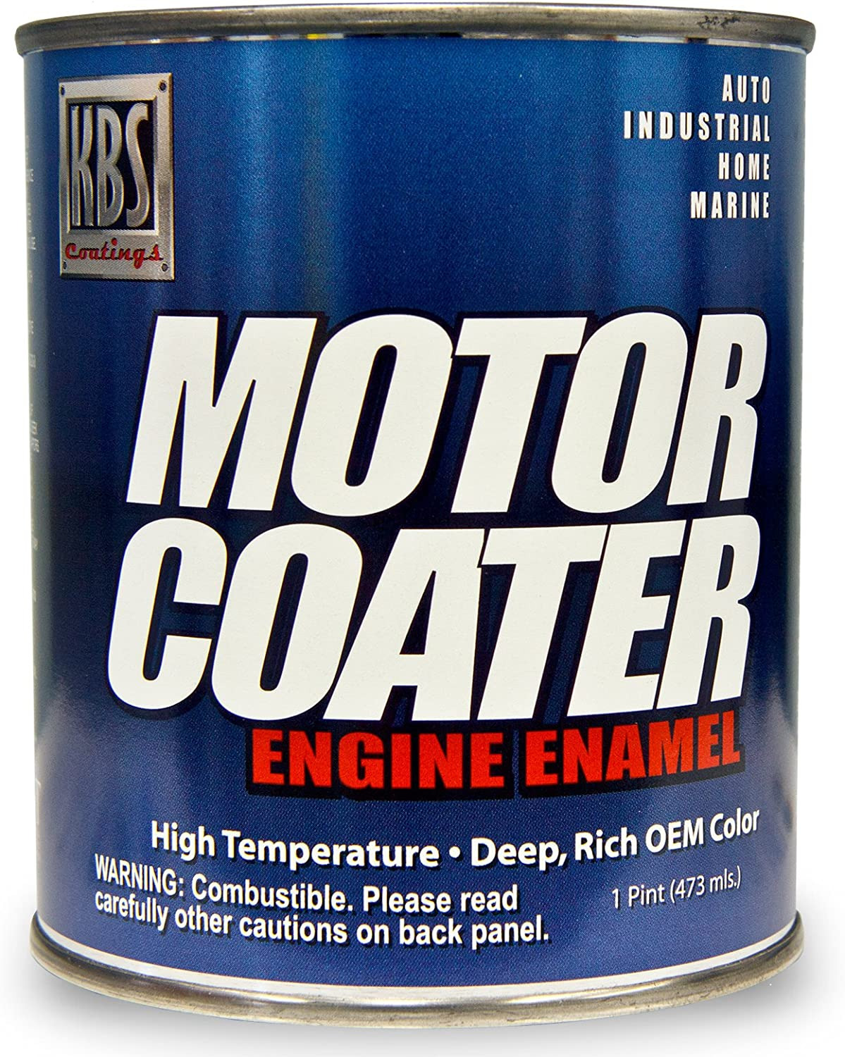 Engine Paint Chevy Orange Motor Coater Heat Resistant Easy To Use 1 Pint