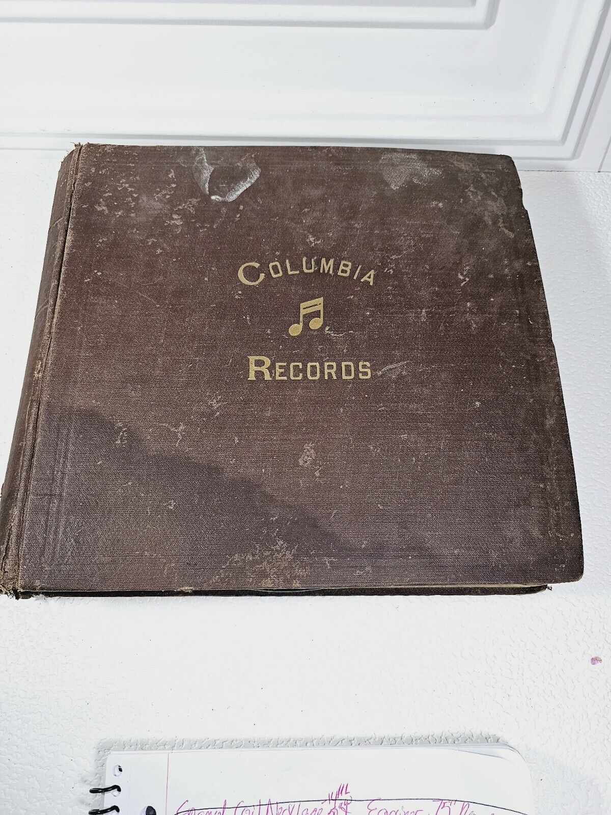 VTG/Antique Columbia Records Book  & Phonographs &  Victor Records Talking...