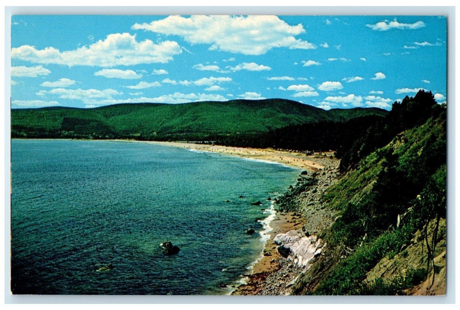 c1960\'s The Beach At Keltic Lodge Cape Breton Nova Scotia Canada Postcard