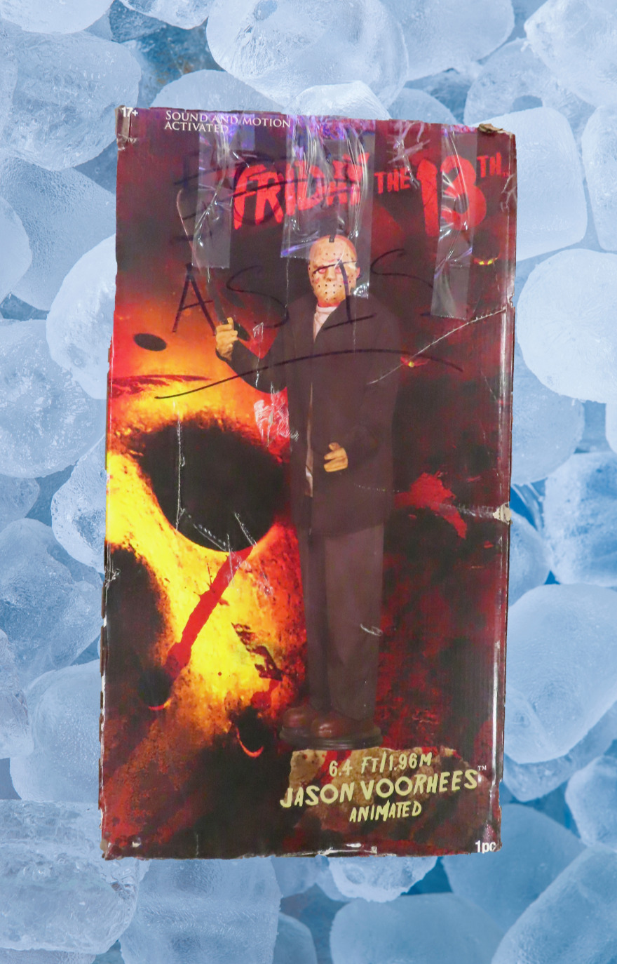 Gemmy Life Size 2010 Jason Voorhees Halloween Decoration Very Rare SEE PICTURES