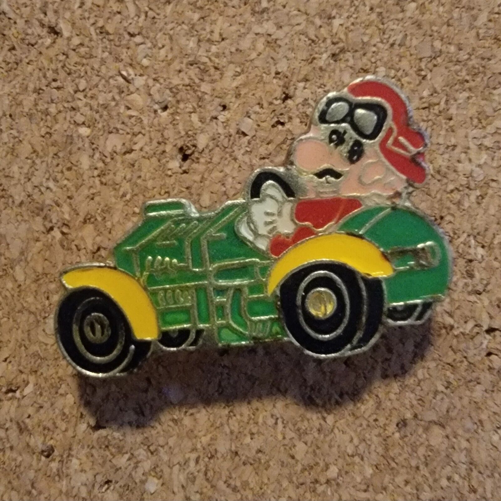 Vintage Super Mario Bros Roadster Enamel Pin 