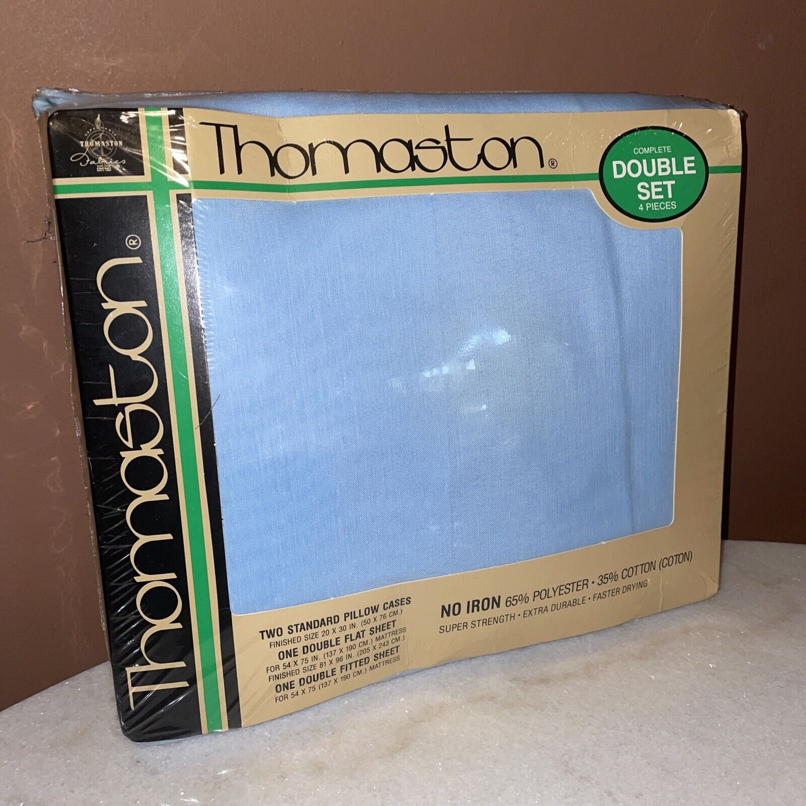 Vintage Thomaston Double Set Blue