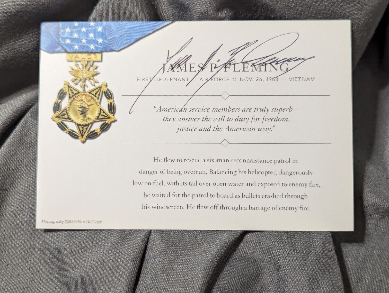 🪖LOT OF 13 Medal of Honor Heroes AUTOGRAPHS Hershel Williams Doc Ingram++ 