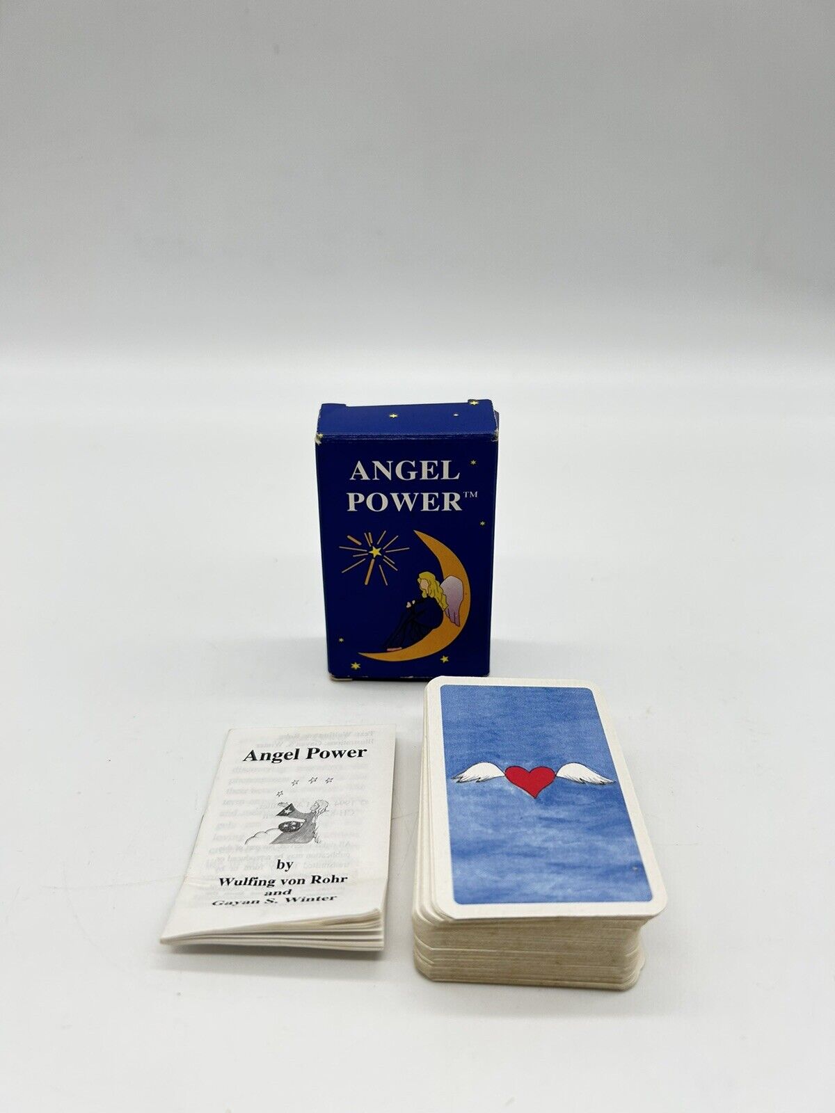 Vintage Angel Power Mini Cards Switzerland Wulfing Von Rohr - Rare - 1995