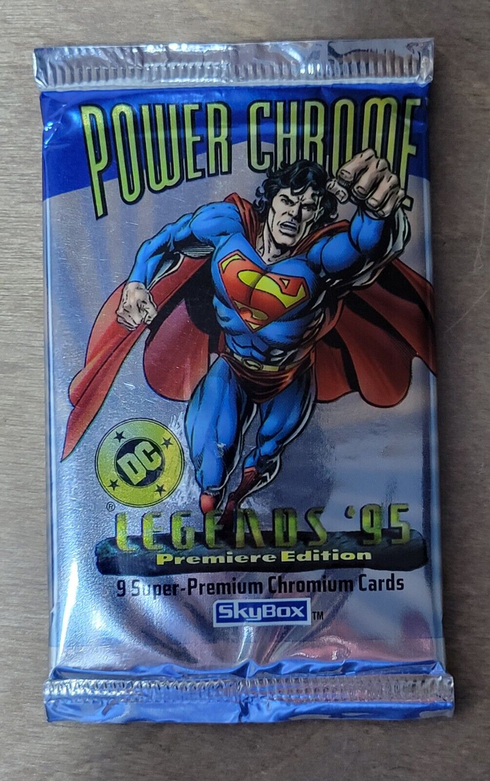 1995 DC Power Chrome Legends Premiere Edition (1) Sealed Pack