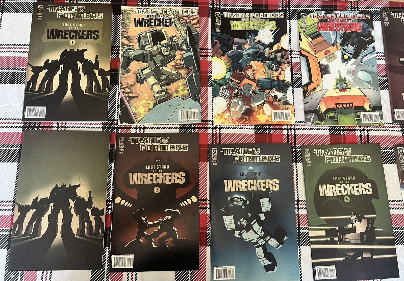 Transformers Last Stand Of The Wreckers #1 Set 1-5 Lot Complete Variants IDW