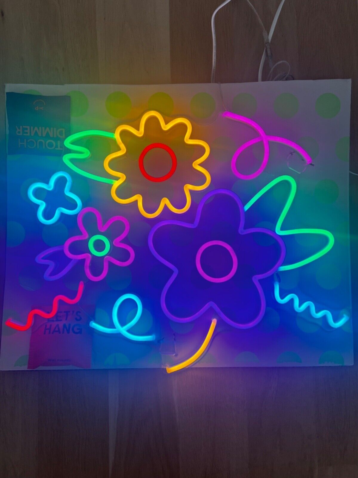 Flower Design LED Neon Sign by YELLOWPOP in Perfect Condition