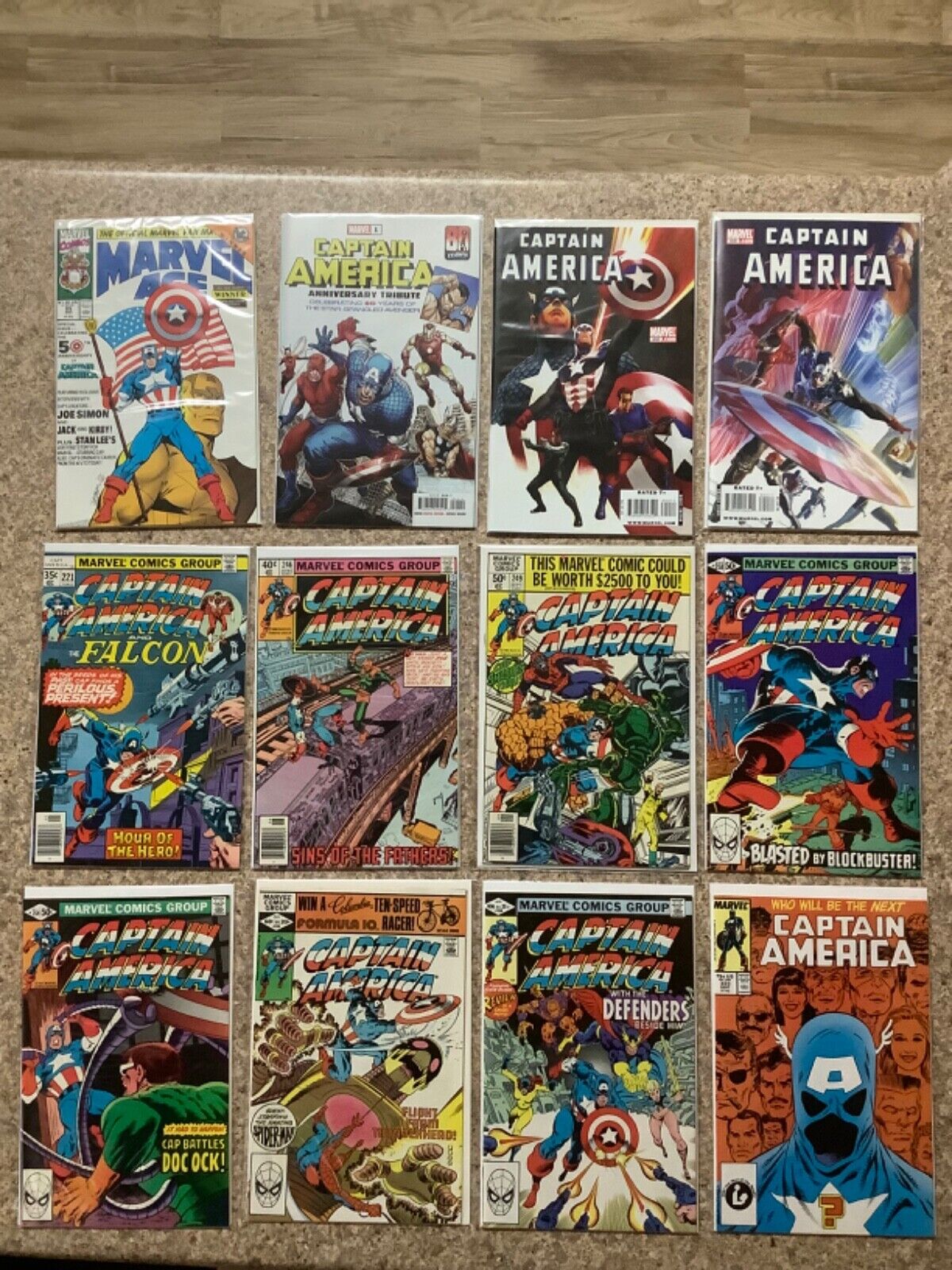 Lot of Captain America Comics
