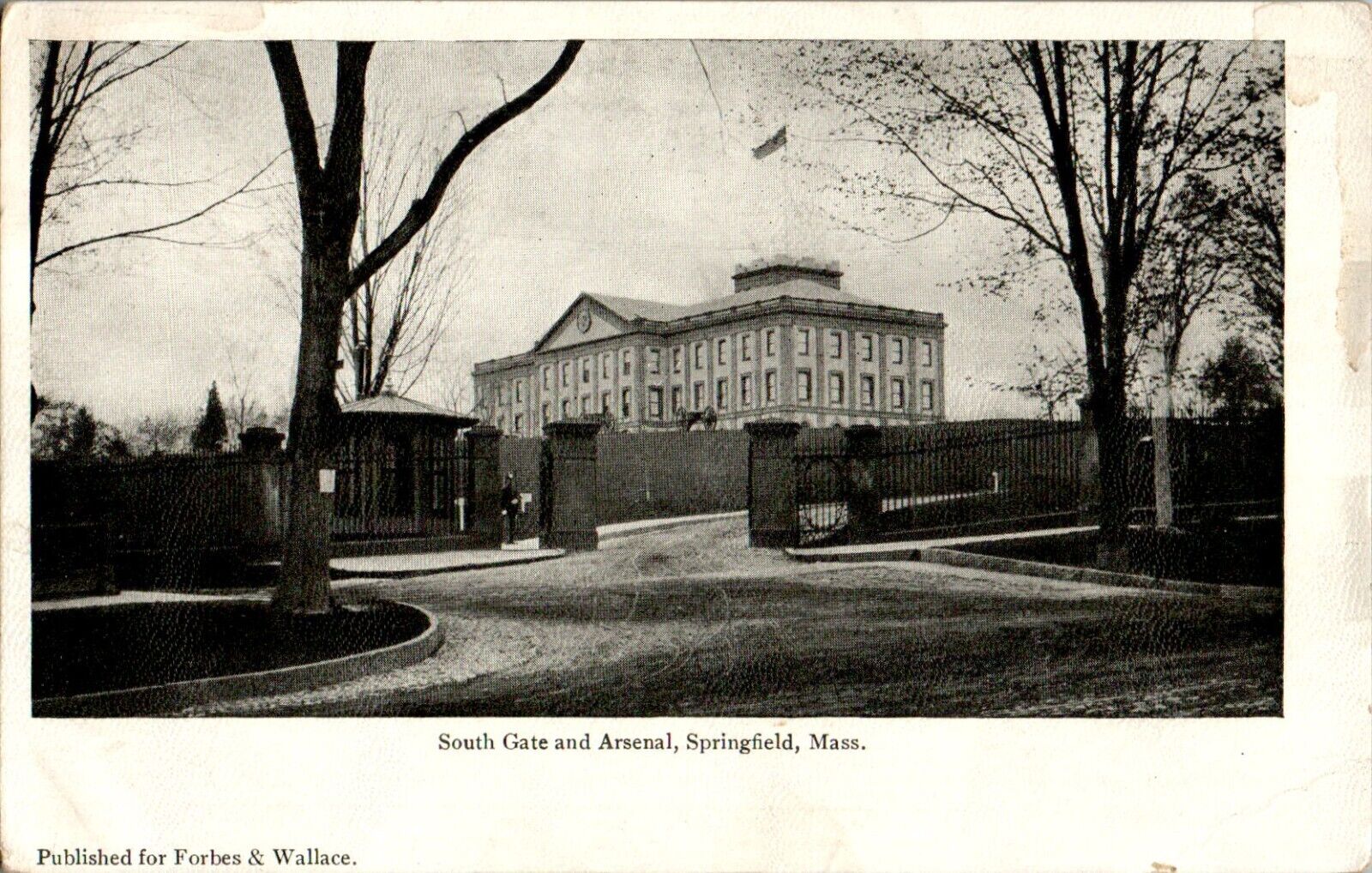 South Gate, Arsenal, Springfield, Massachusetts MA Postcard