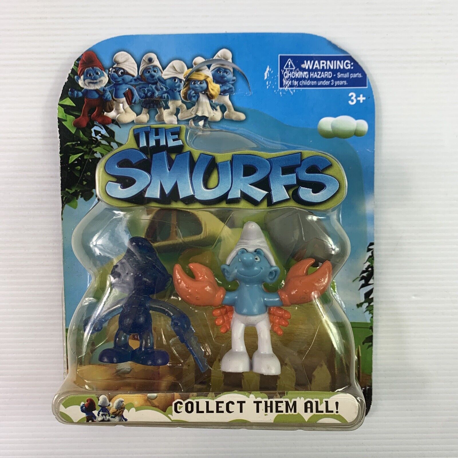 The SMURFS Astrology Zodiac 2010 - 20723 Cancer - The Crab - RARE In Box NEW