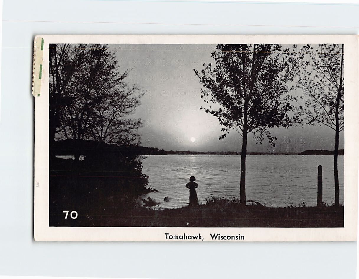 Postcard Tomahawk Wisconsin USA