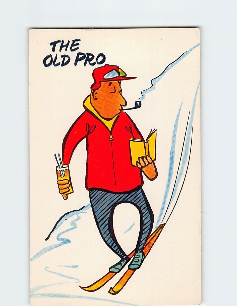 Postcard The Old Pro