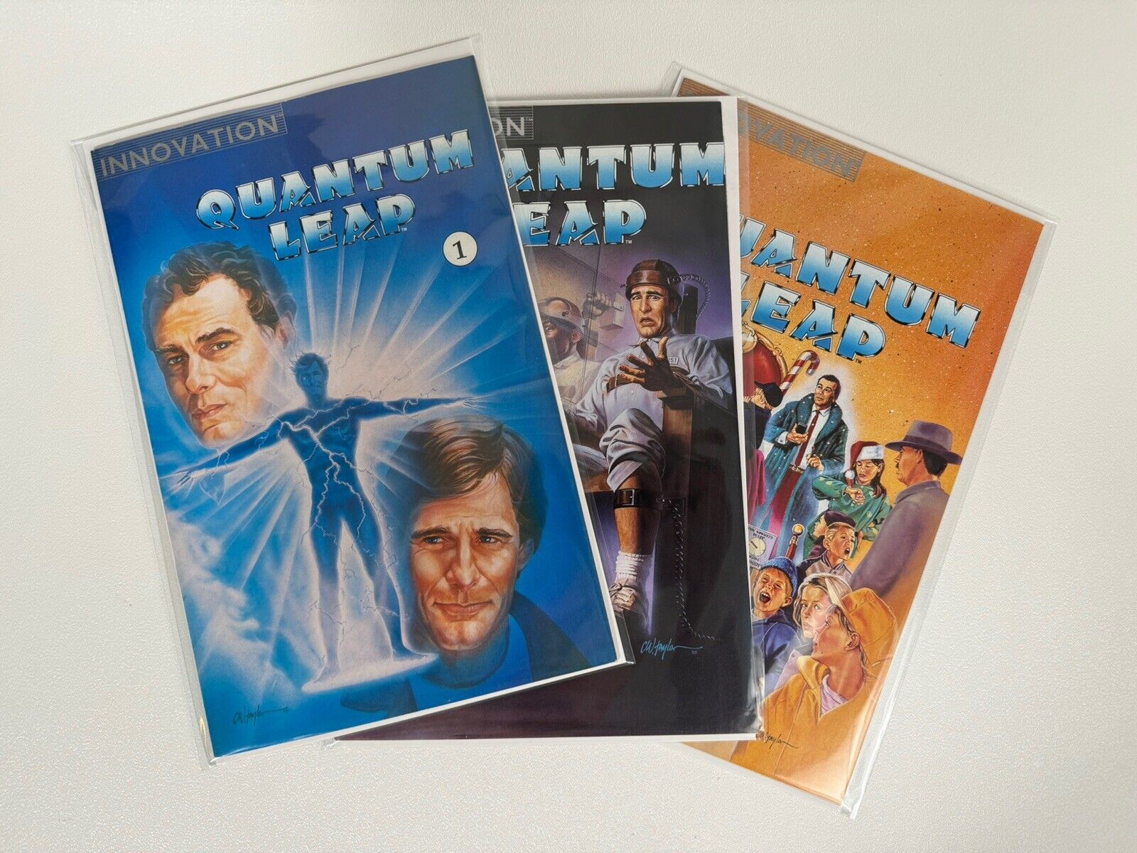 Quantum Leap Lot Of 3 Issues 1 2 3 - Innovation Comics