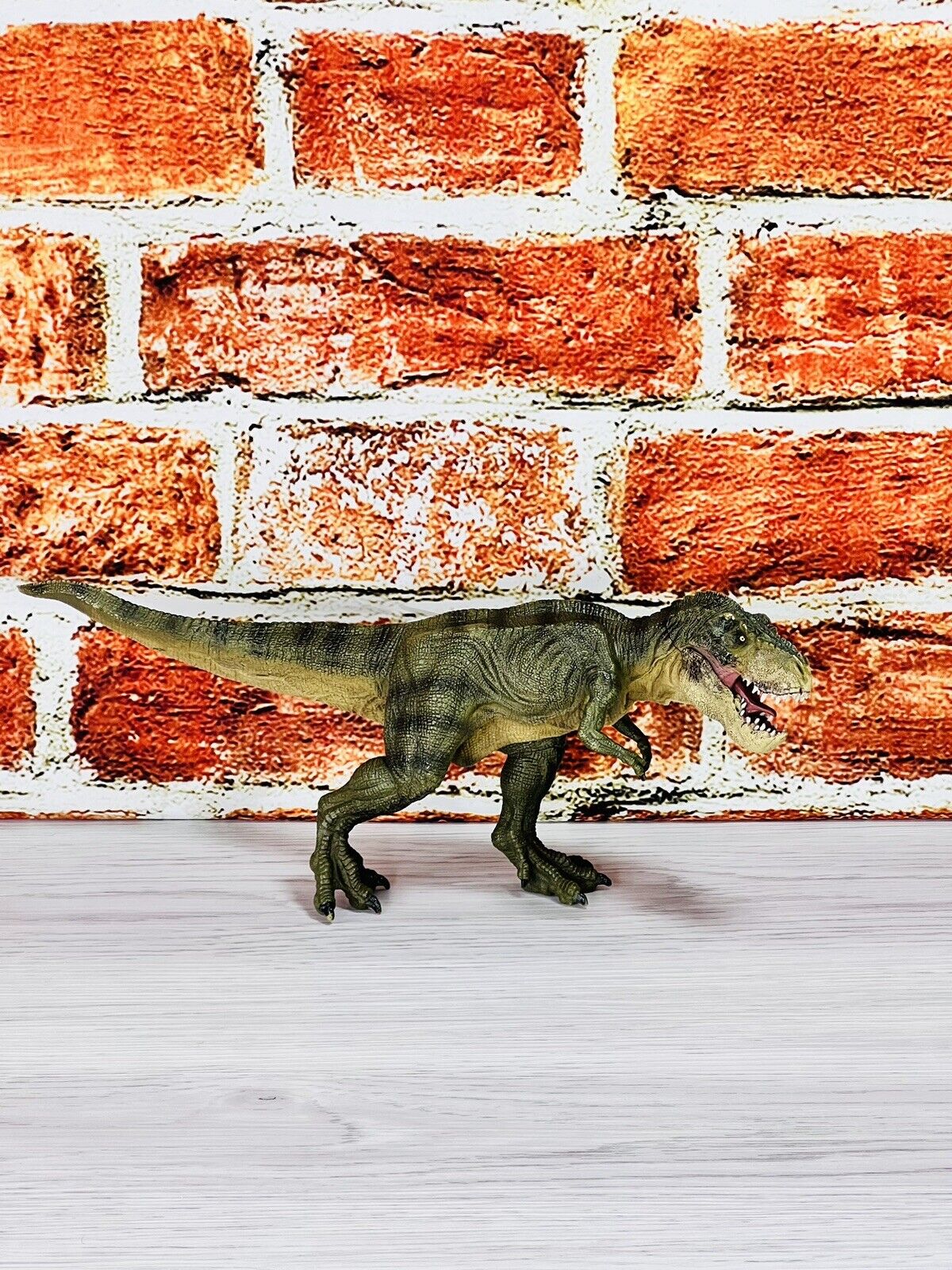 T-Rex Figure Dinosaur Papop Moving Jaw Tyrannosaurus Rex Jurassic Toy World 2012