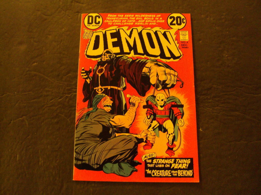 Demon #4 Dec 1972 Bronze Age DC Comics Jack Kirby ID:46442