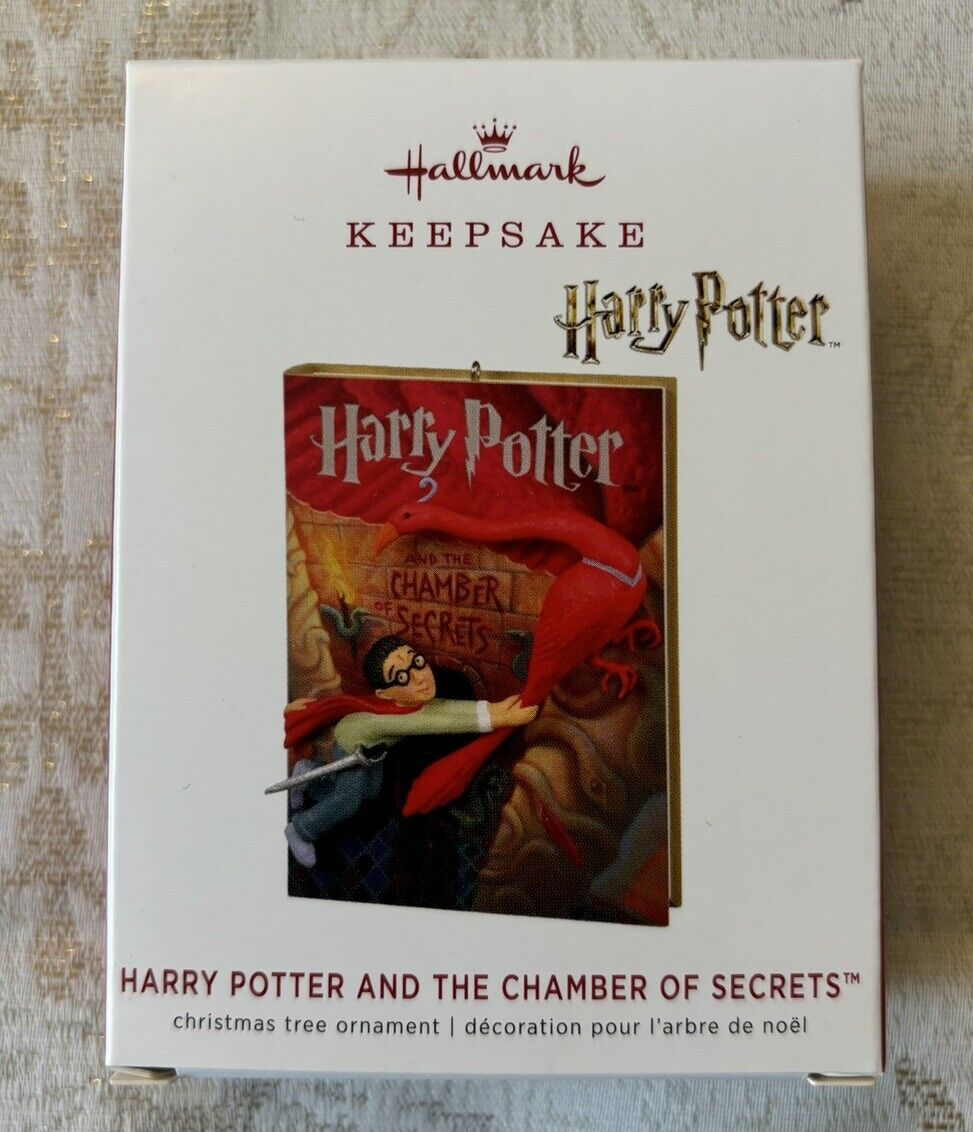 2019 Hallmark Keepsake Harry Potter and the Chamber of Secrets Book Ornament