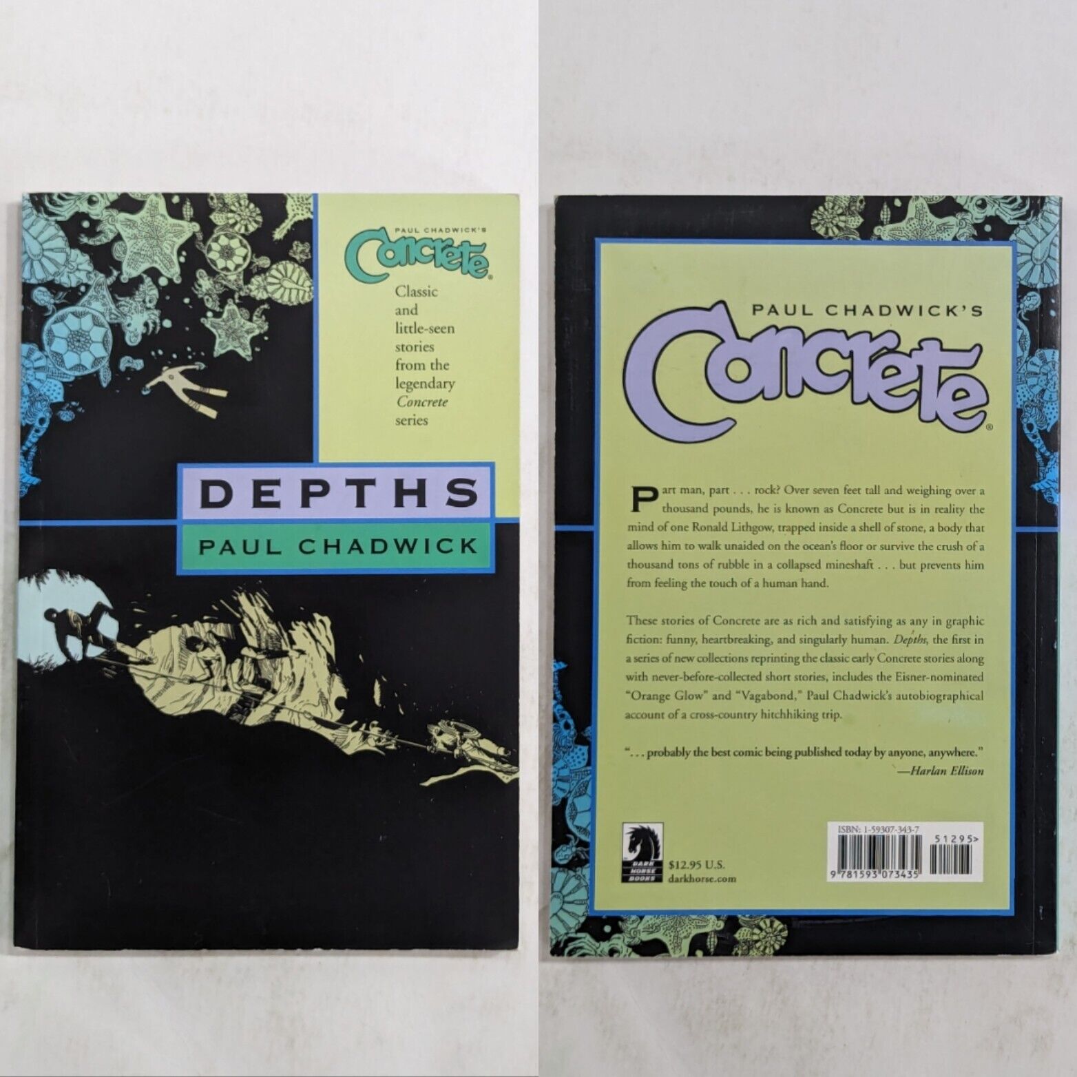 Paul Chadwick's Concrete Volume 1 Depths 2005 Dark Horse Comics TPB 1st Edition