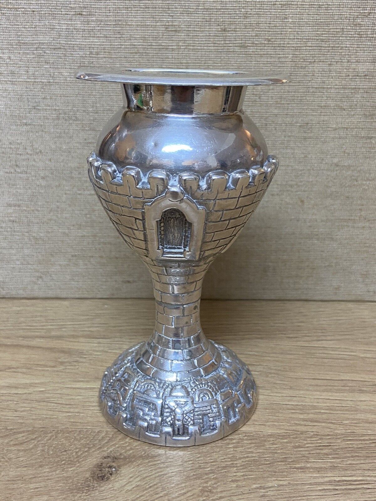 vintage Sterling silver  Holder Judaica For Havdalah Candle