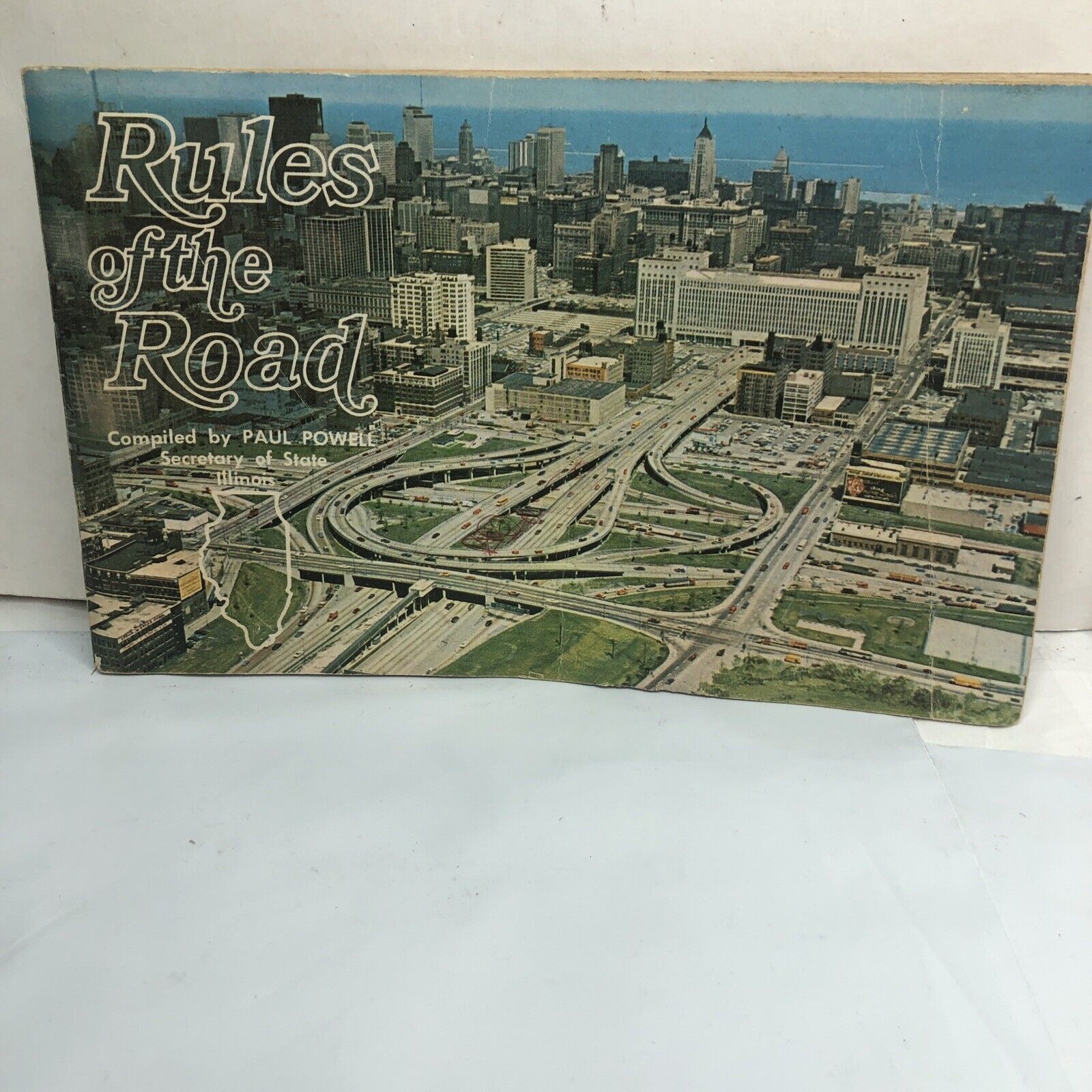 Vintage Illinois Rules of the Road Paul Powell Secretary of State (1967)