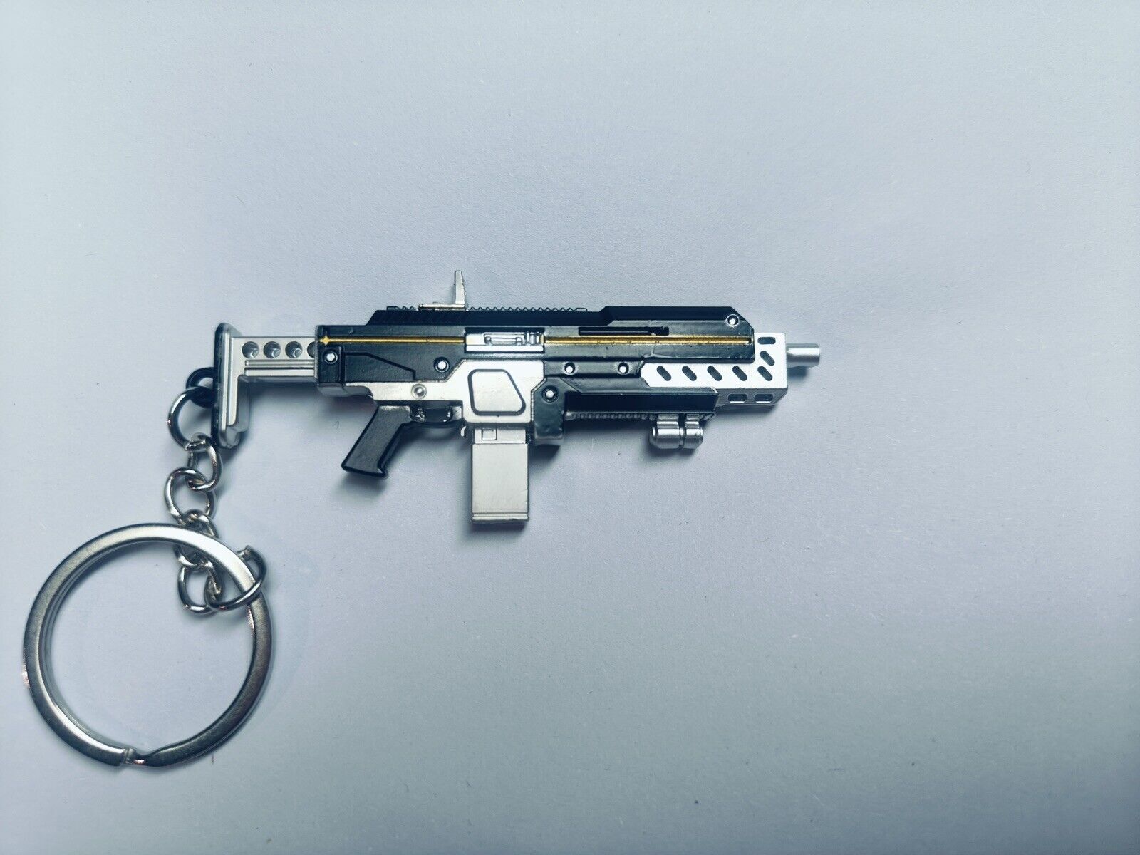 Helldivers 2 Breaker Shotgun Gun Keychain Replica 1:1 Metal Handmade