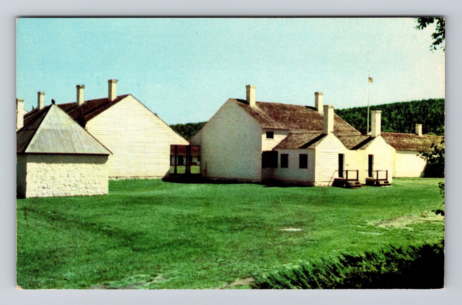 Copper Harbor MI-Michigan, Old Fort Wilkens State Park, Vintage Postcard
