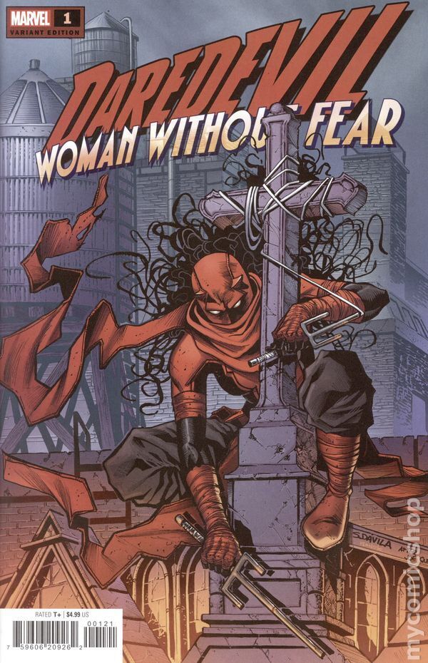 Daredevil Woman Without Fear 1B Stock Image