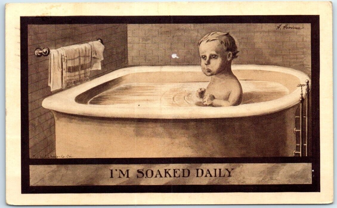 Postcard - I\'m Soaked Daily