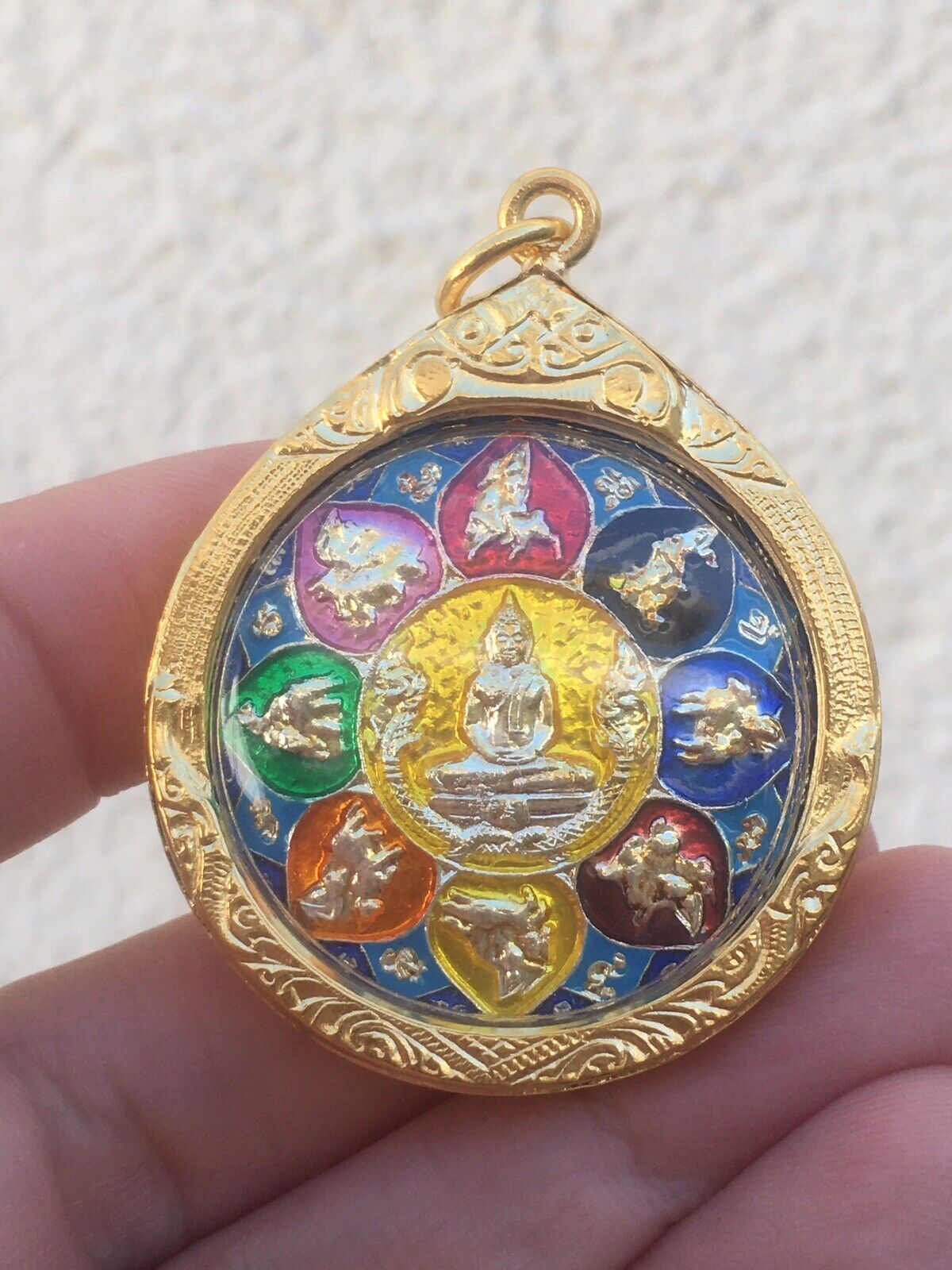 Gorgeous Phra Lp Sothorn Zodiac Amulet Talisman Charm Love Luck Protection Vol.3