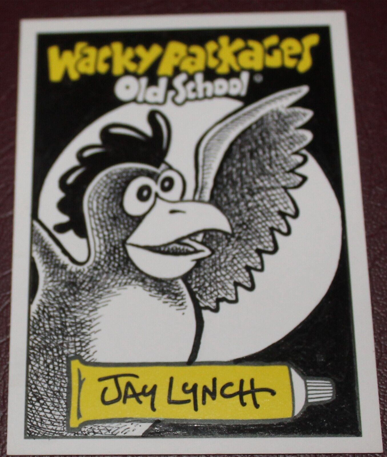 2010 Topps Wacky Packages Sketch Card Old School 1 Chicken Fat Jay Lynch