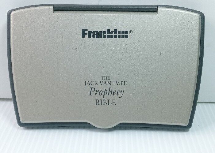 Franklin JVI-1450 The Jack Van Impe Electronic Prophecy Bible Bookman Organizer