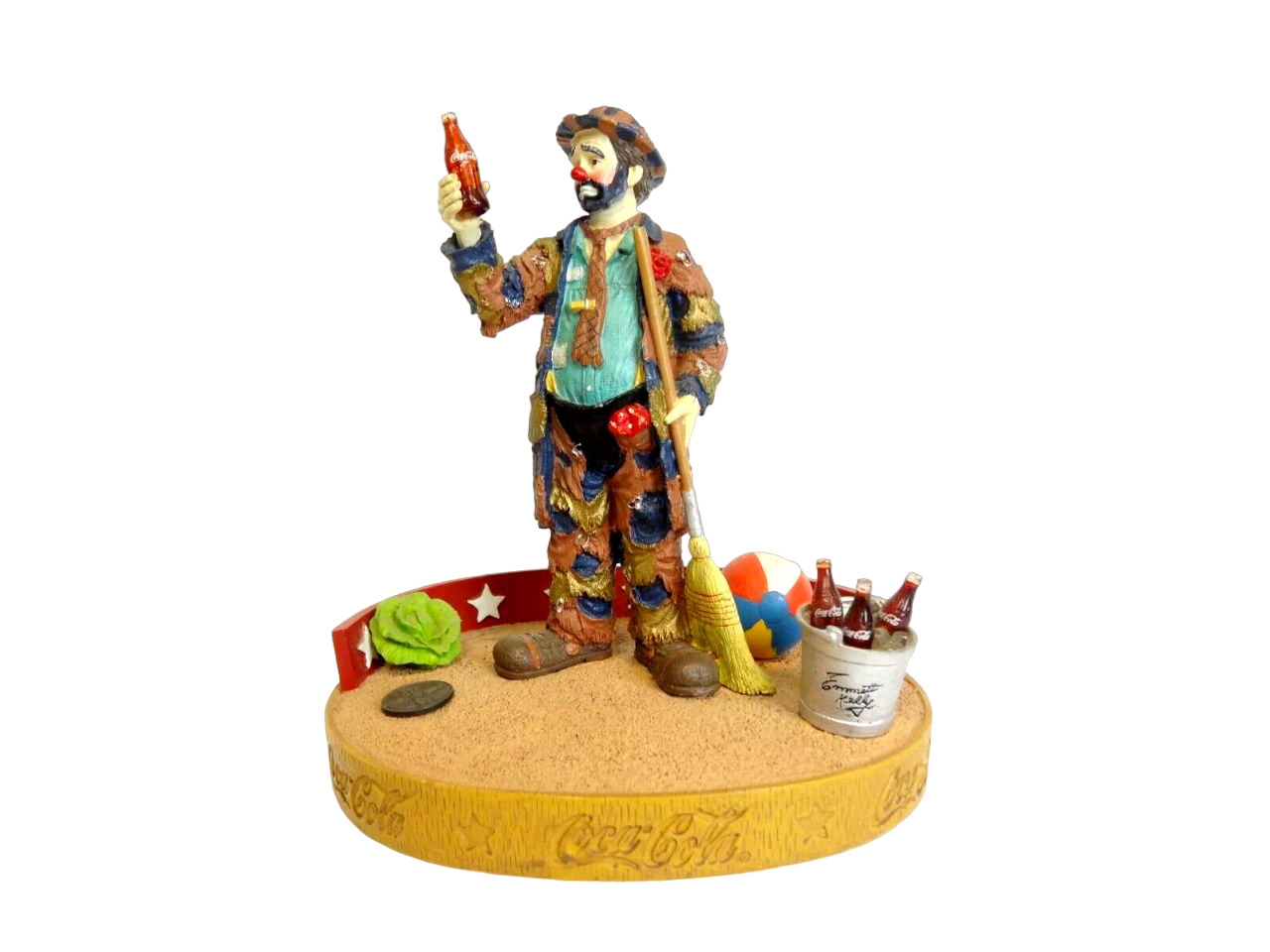 Coca Cola Limited Edition Emmett Kelly Pause for a Coke #2246 Figurine 1993