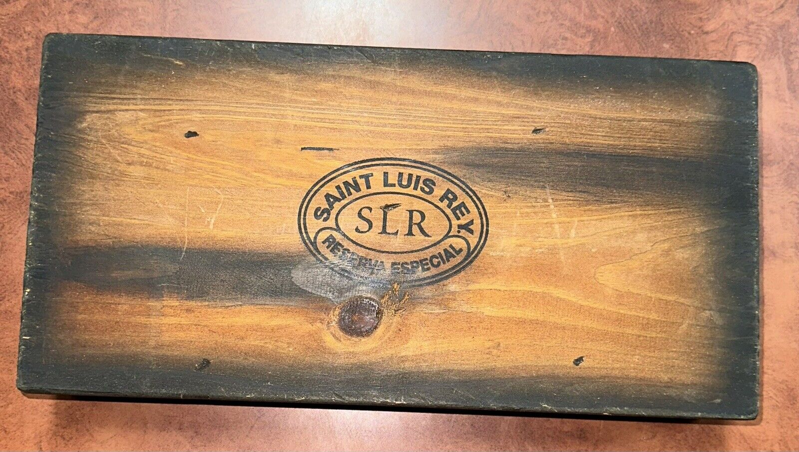 Saint Luis Rey Reserva Especial Display 10 Count Wooden Cigar Mold Press