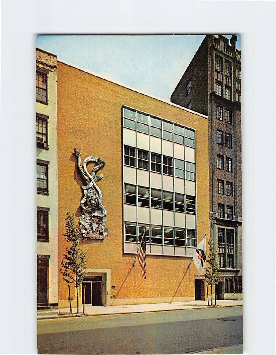 Postcard American Field Service World Headquarters New York USA
