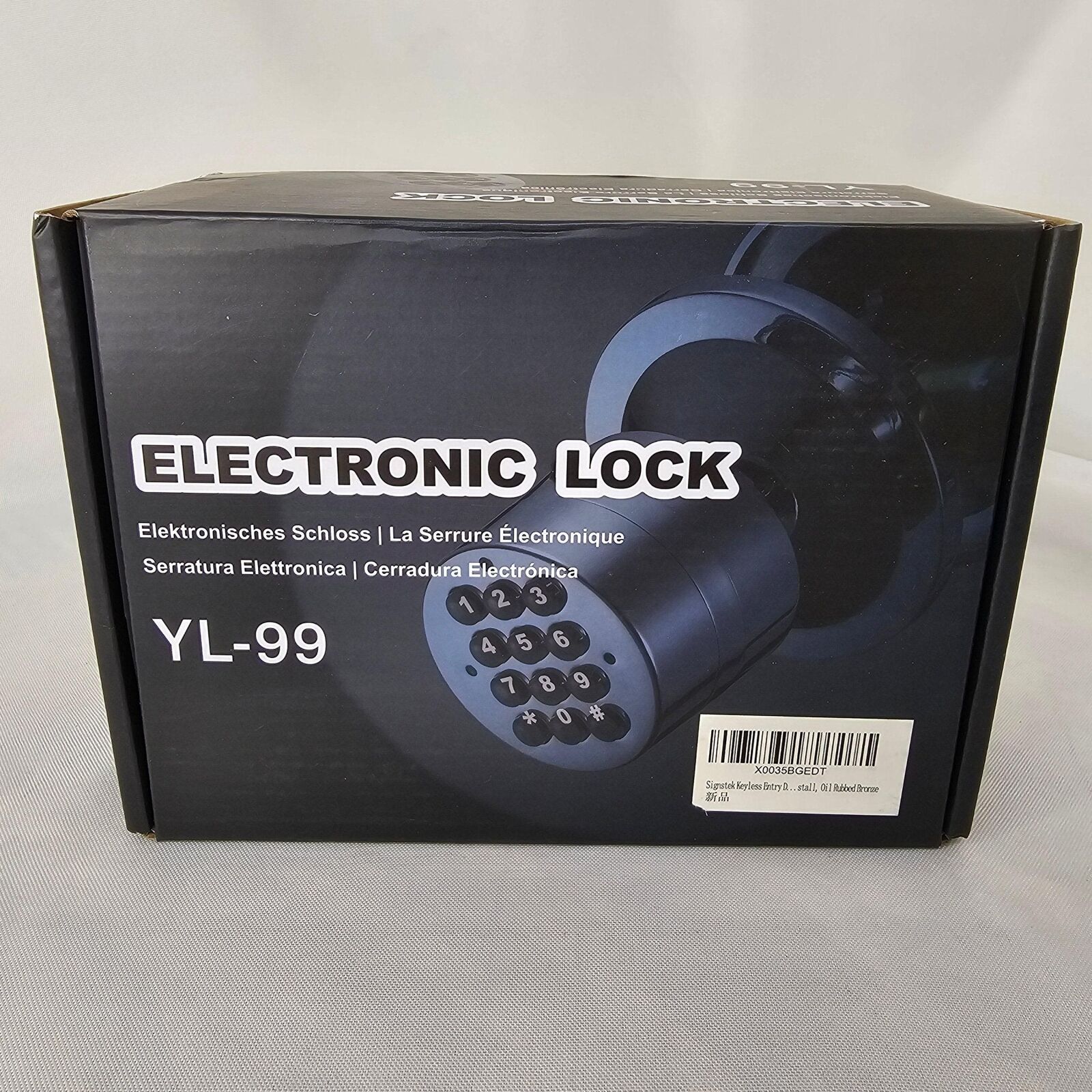 Electronic Lock Keyless Entry Signstek YL-99