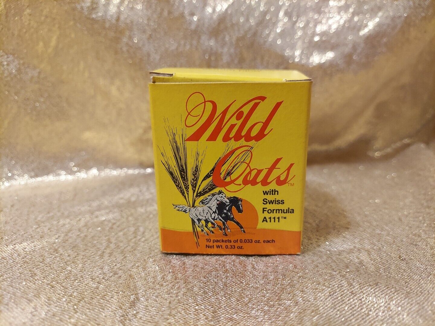 Vintage Wild Oats Swiss Formula A111 Sexual Enhancement Supplement Decor Display